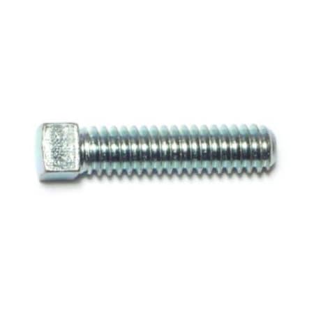 Midwest Fastener 1/4"-20 x 1" Steel Coarse Thread Square Head Set Screws 10PK 60583
